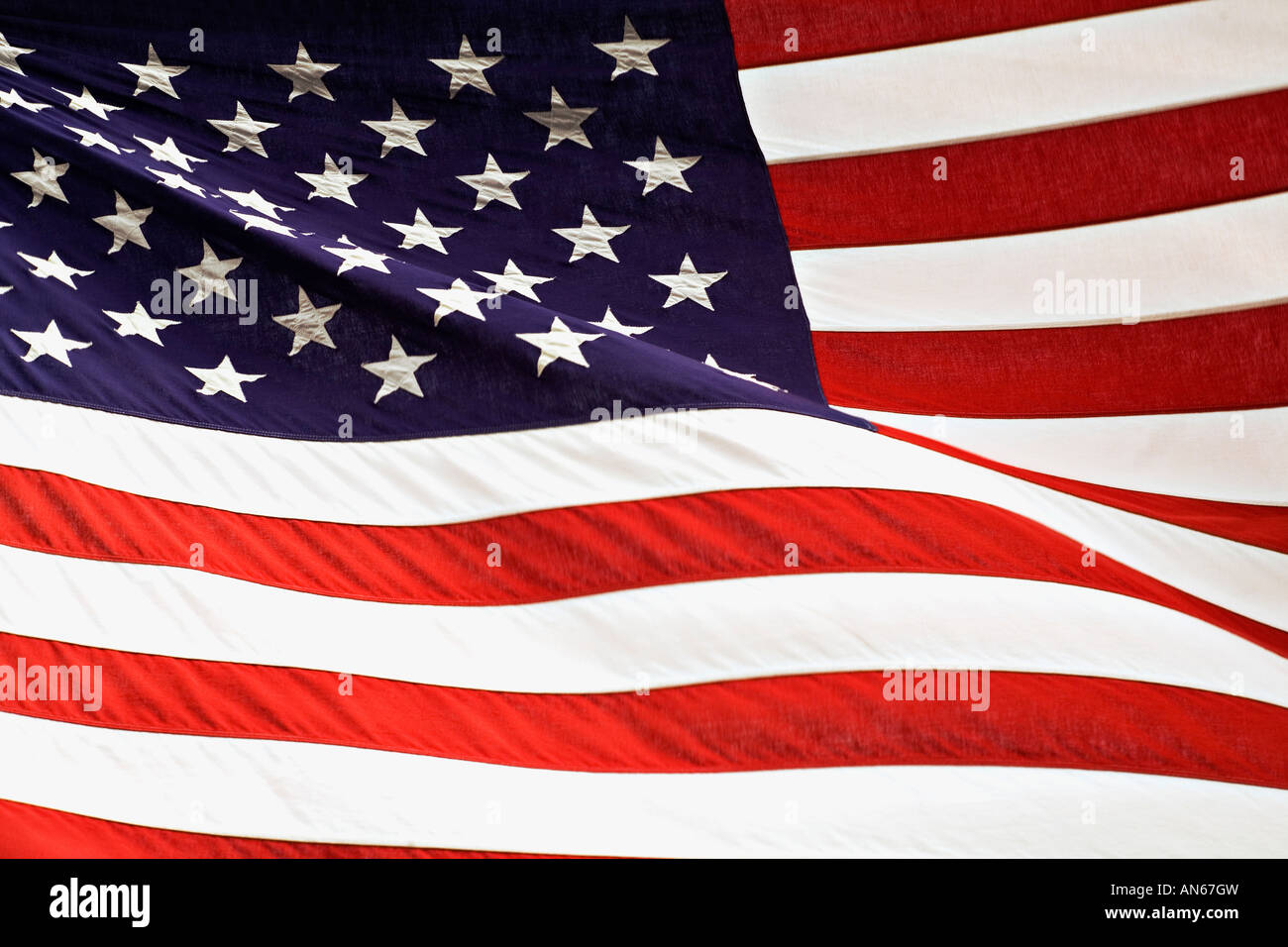 American flag Stock Photo
