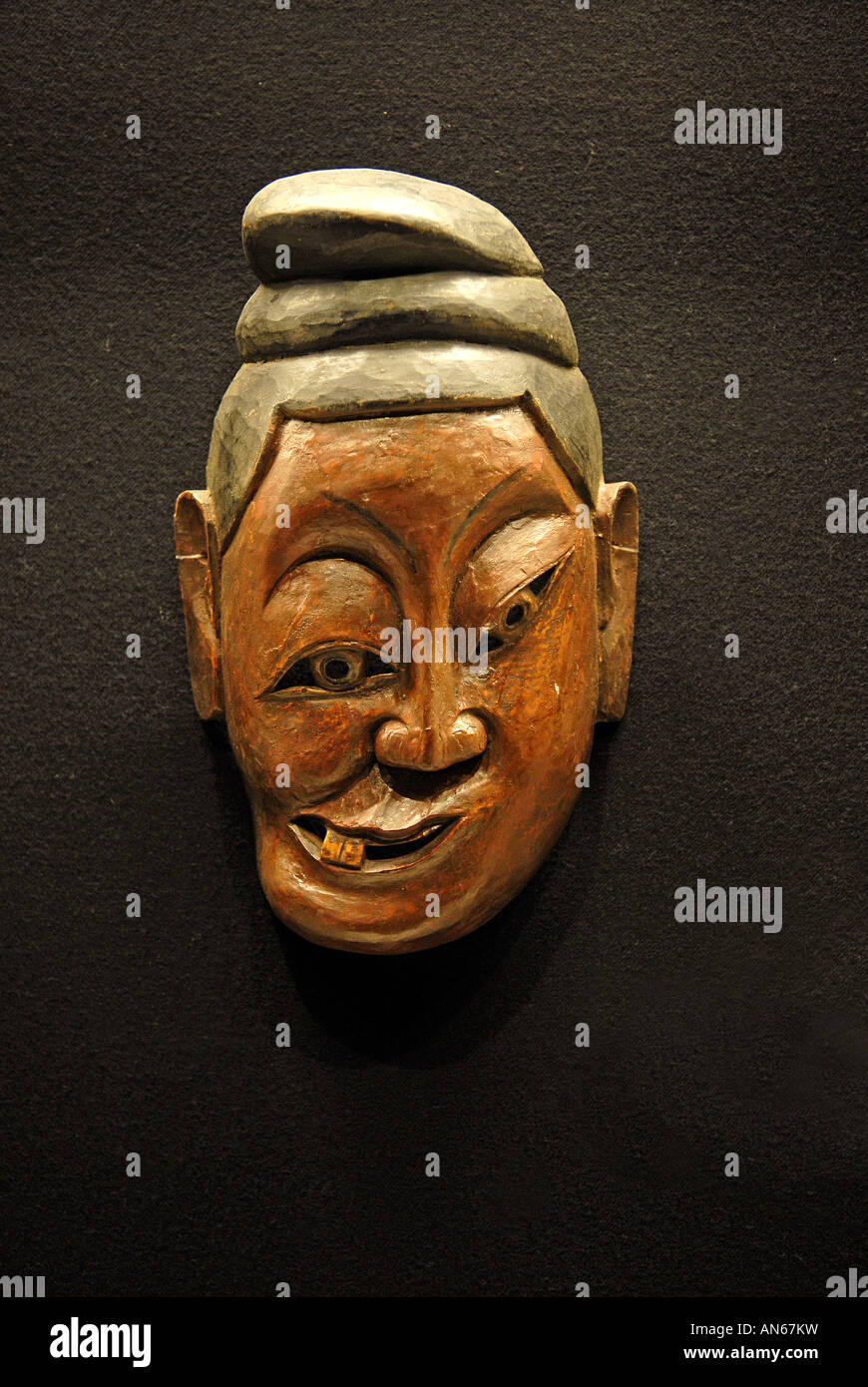 Shanghai Museum P R of China Mask collection Stock Photo