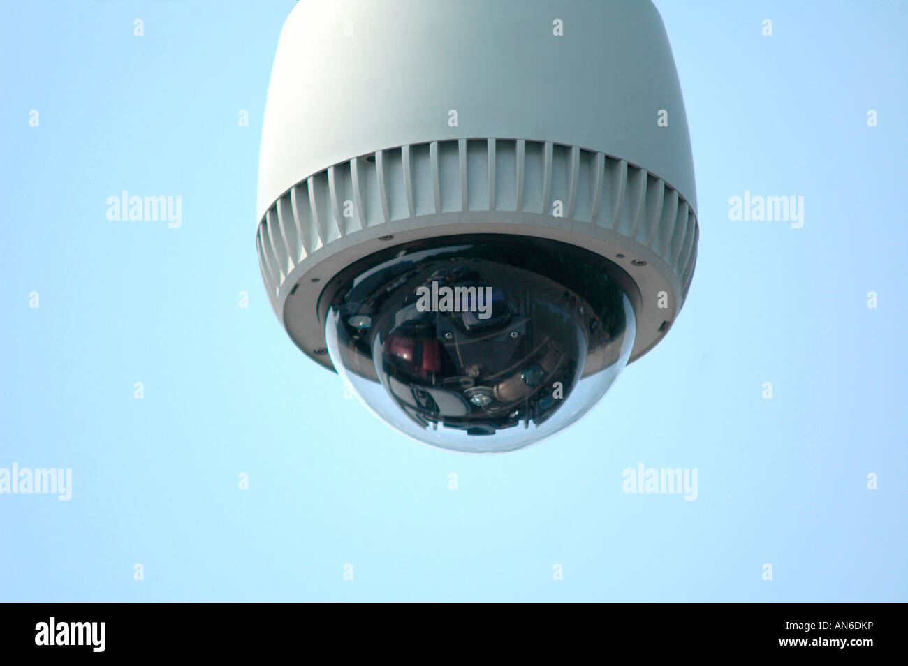 Closed circuit overhead outdoor video security surveillance camera