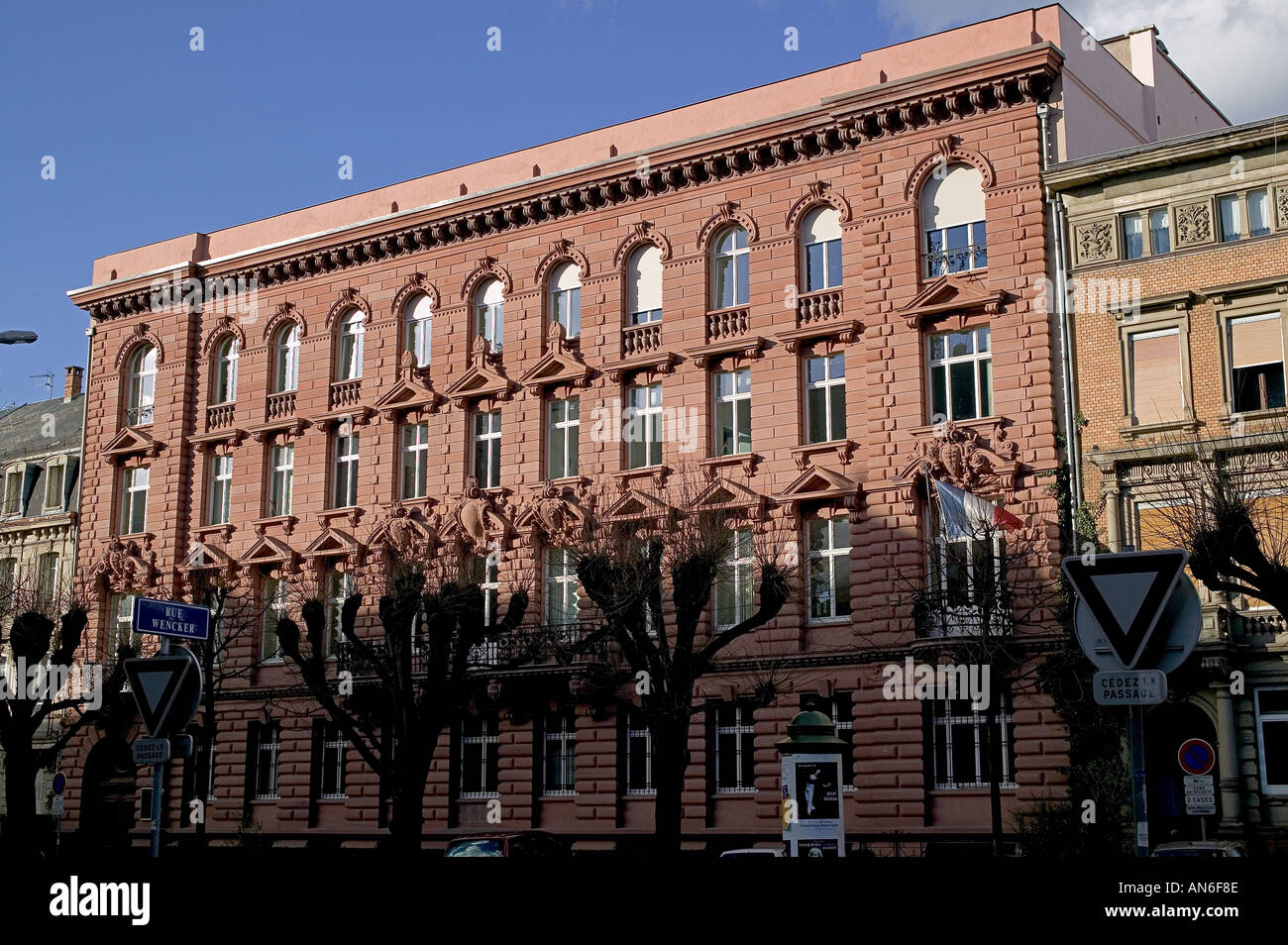 FRANCE ALSACE STRASBOURG MAIN CUSTOMS ADMINISTRATION BUILDING BUILT BY