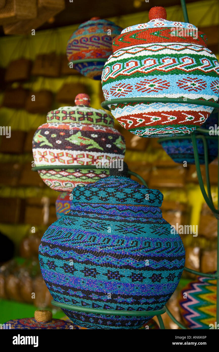 Colourful Handwoven Baskets Ubud Bali Indonesia Stock Photo Alamy