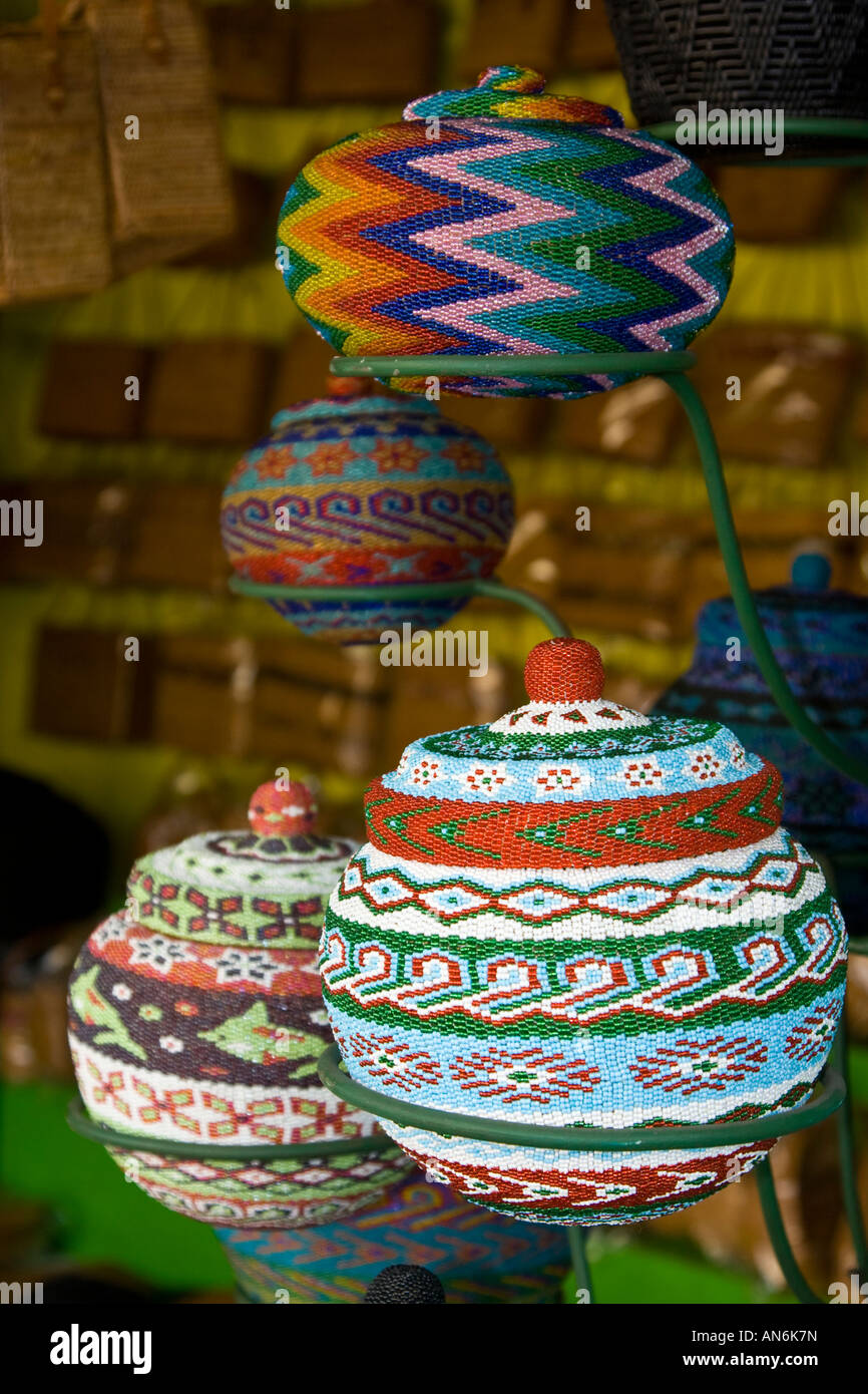 Colourful Handwoven Baskets Ubud Bali Indonesia Stock Photo Alamy