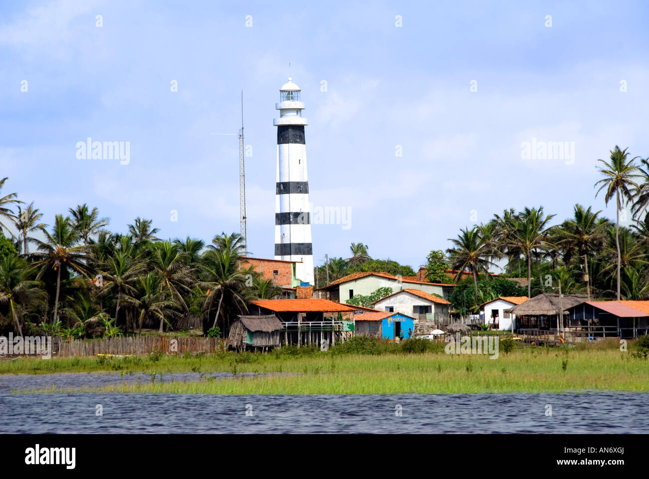 Lighthouse, Mandacaru, Maranhao, Brazil Stock Photo Alamy