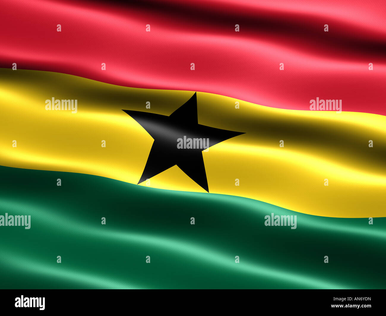 Flag of ghana hi-res stock photography and images - Alamy