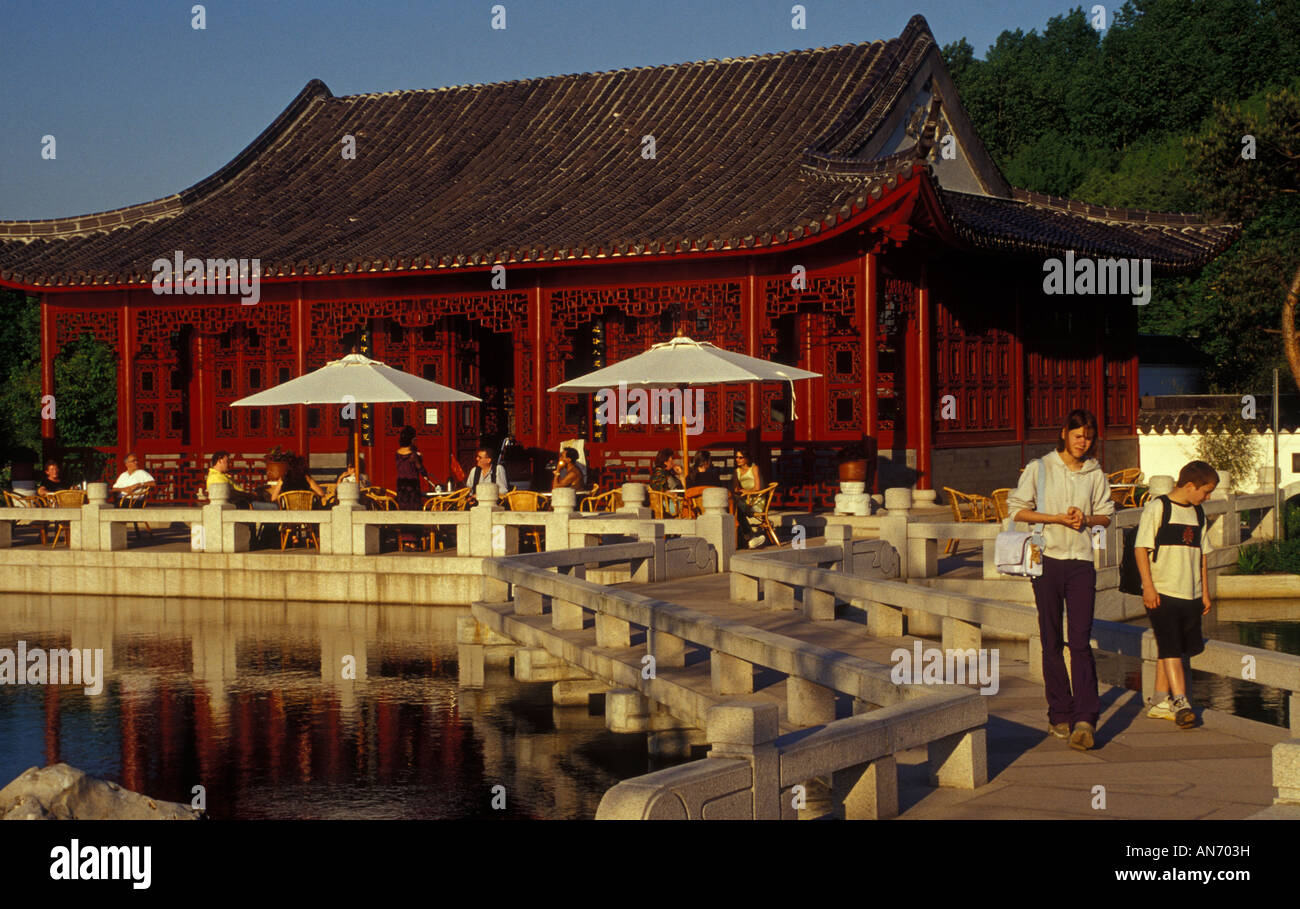 Berlin. Chinesischer Garten. Chinese Garden. Garden of the Regained