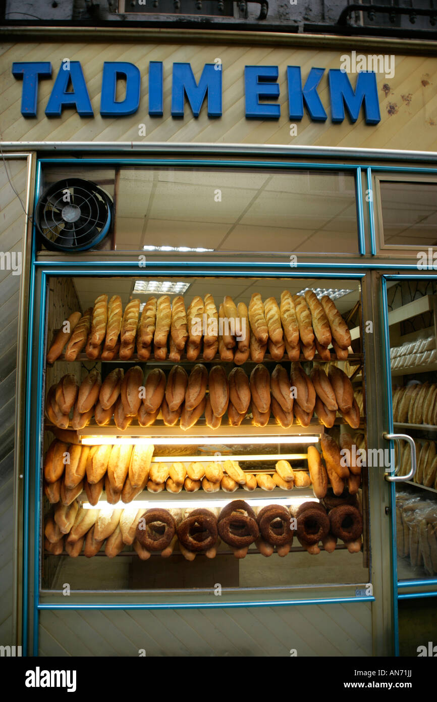 Bakery shop, Istanbul, Turkey Stock Photo Alamy