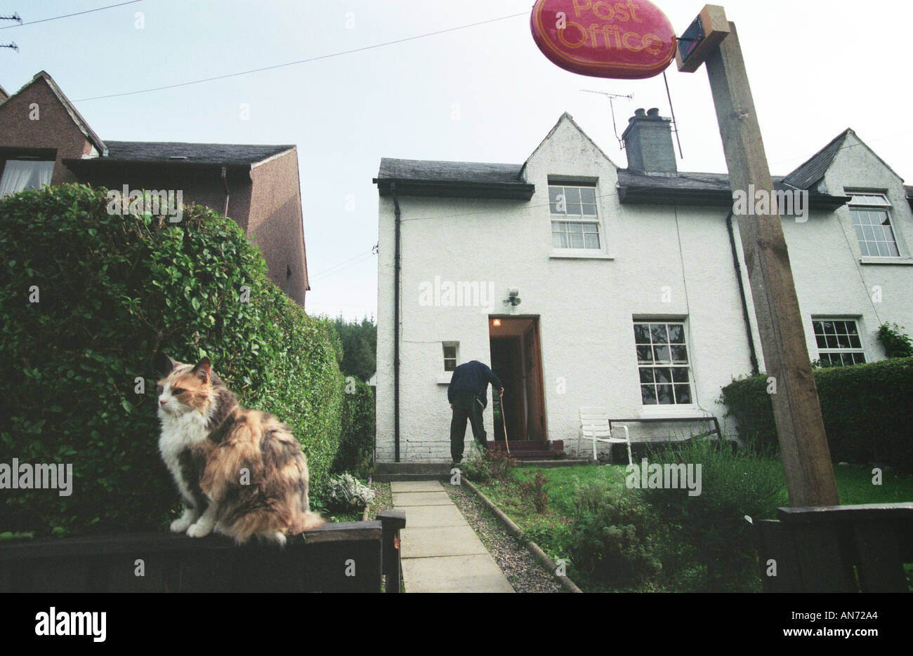 Rural Post Office Scotland Stock Photo Alamy