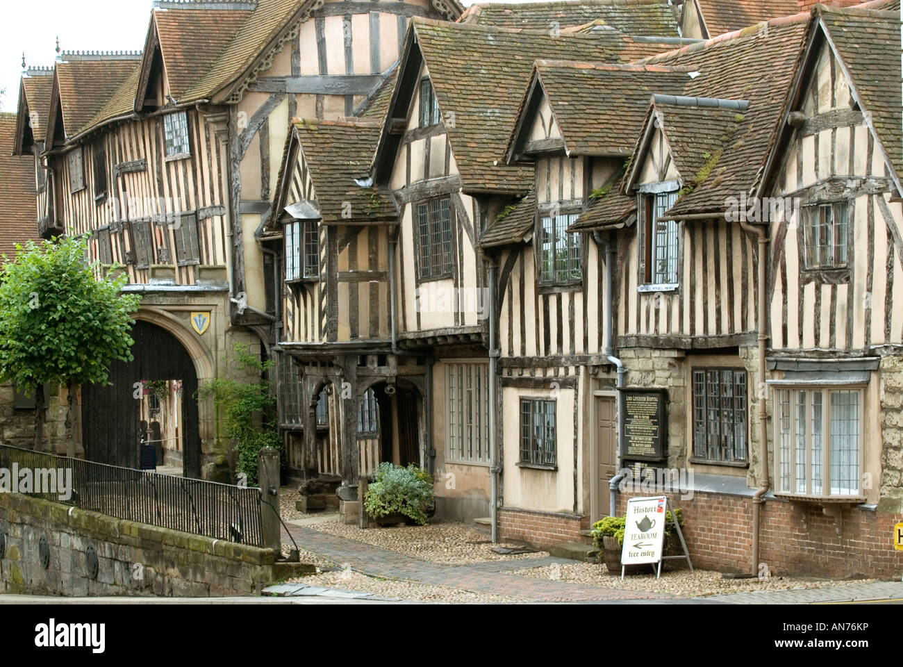 The Lord Leycester Hospital in Warwick Warwickshire England Stock Photo ...