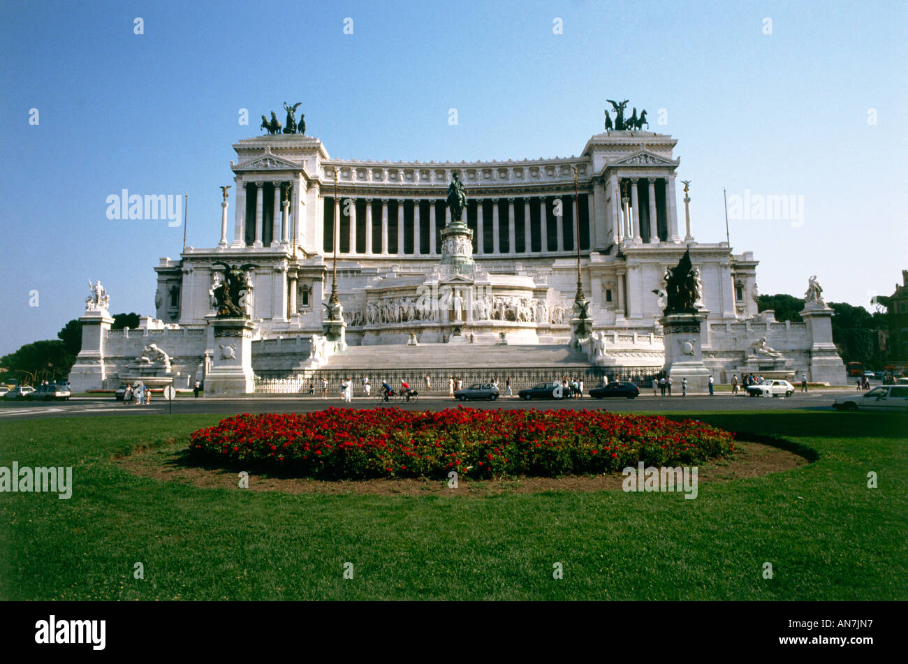 The white marble monument to Italy s first king the The white marble monument to Italy s first king the