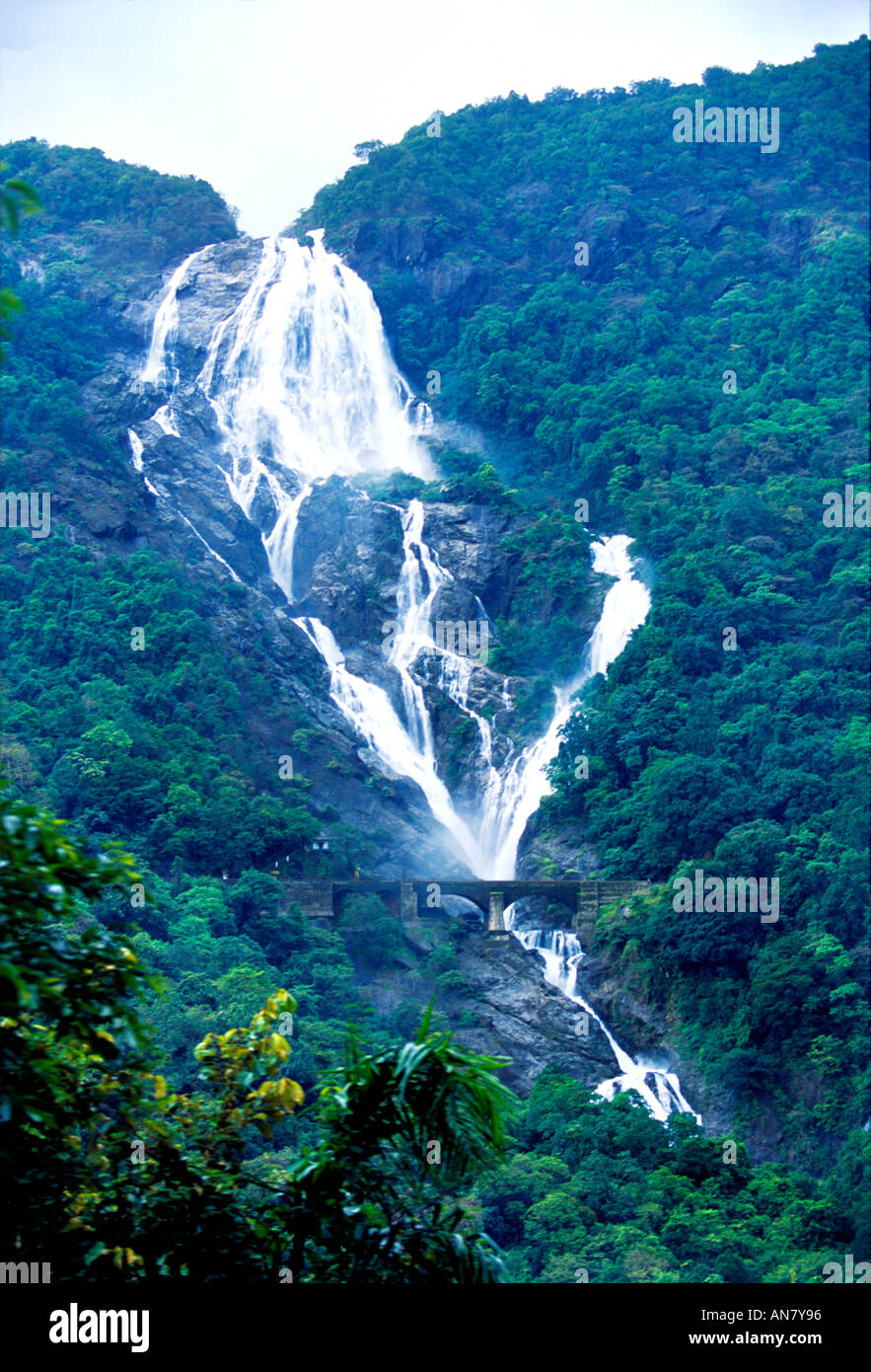 Dudhsagar falls goa india hi-res stock photography and images - Alamy Dudhsagar falls goa india hi-res stock photography and images - Alamy