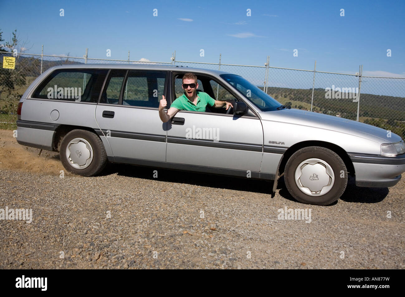 young man with road rage anger burnout Stock Photo - Alamy