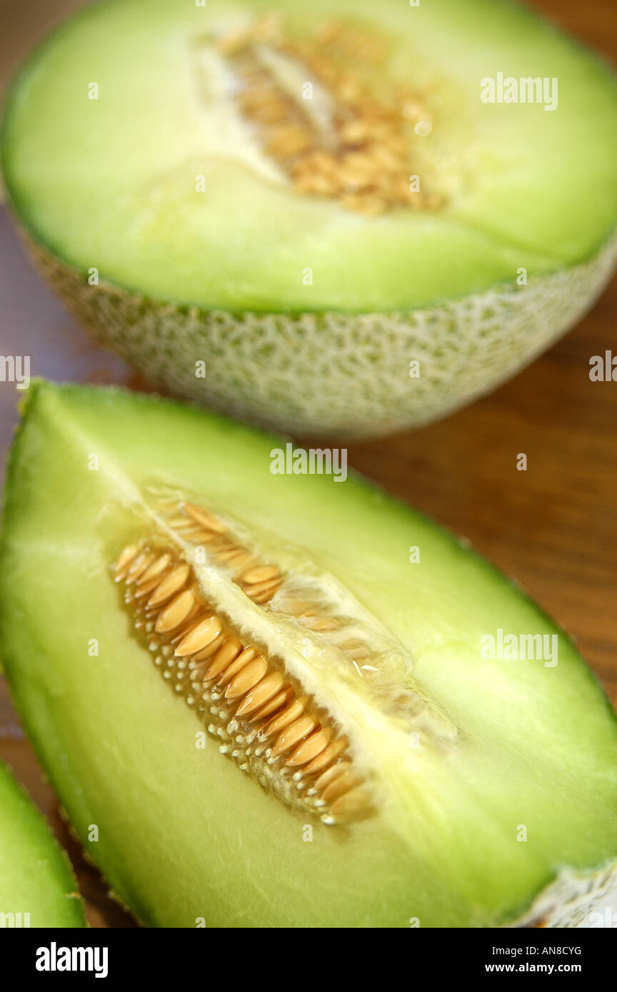 Galia Melon (Cucumis melo Stock Photo Alamy