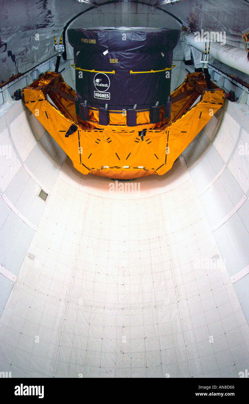 space shuttle cargo bay Stock Photo Alamy