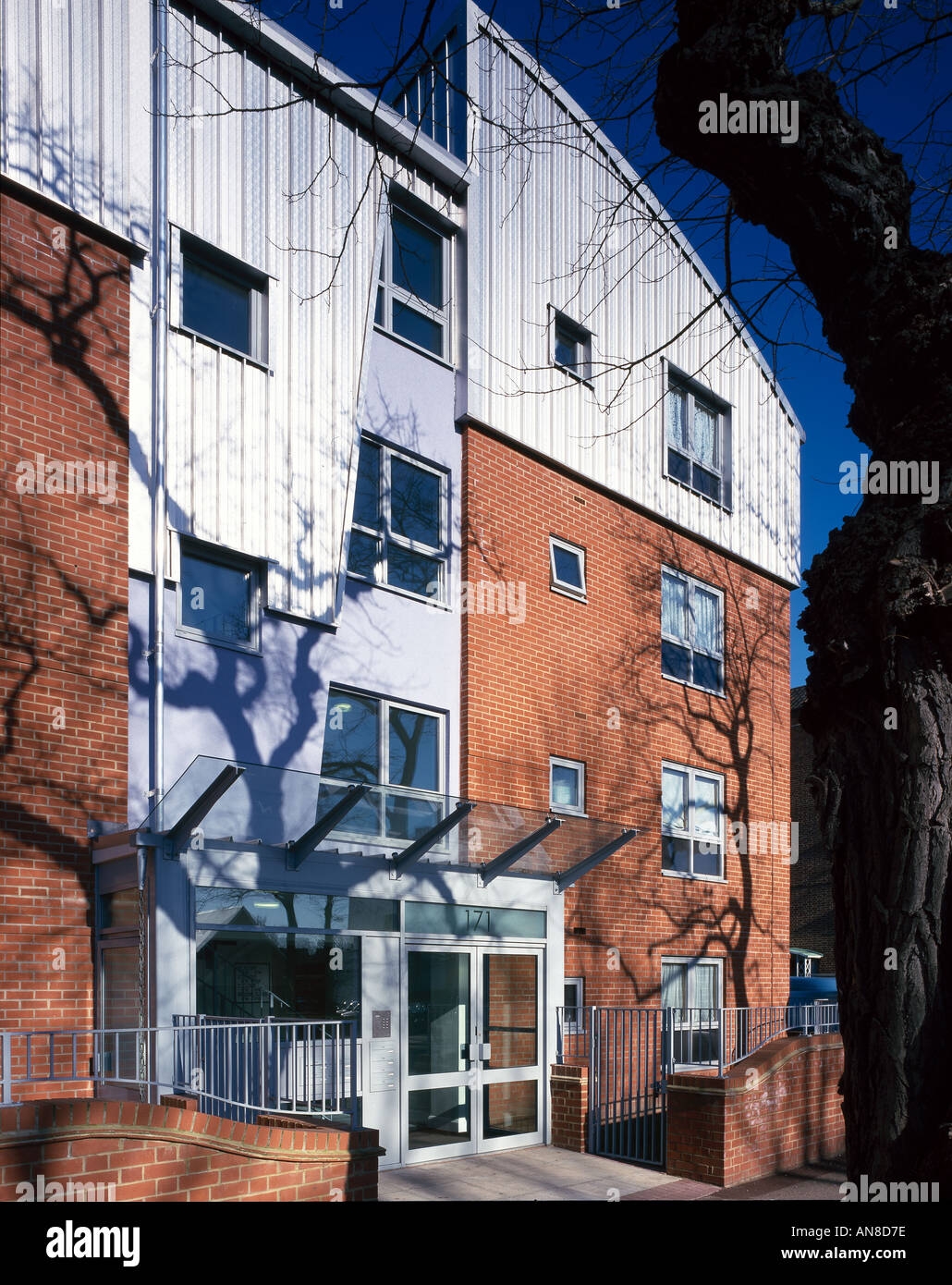 Romford Road, Keyworker Social Housing E12. Architect Stock