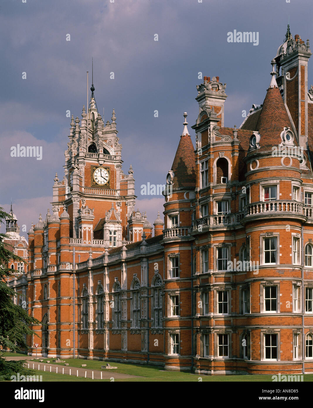 Royal holloway college egham surrey 1874 1887 exterior architect