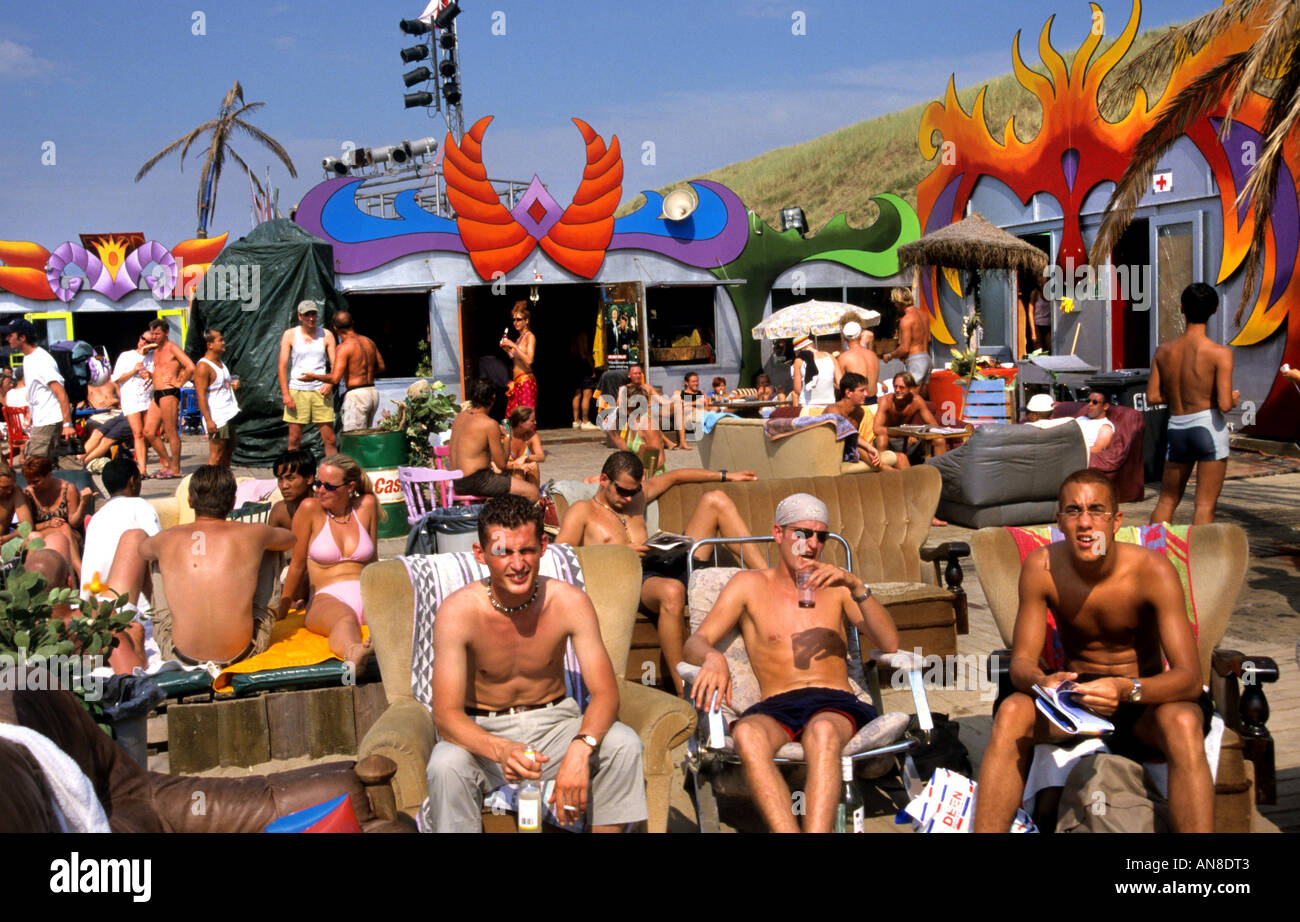 Netherlands zandvoort bloemendaal beach people hi-res stock photography and  images - Alamy