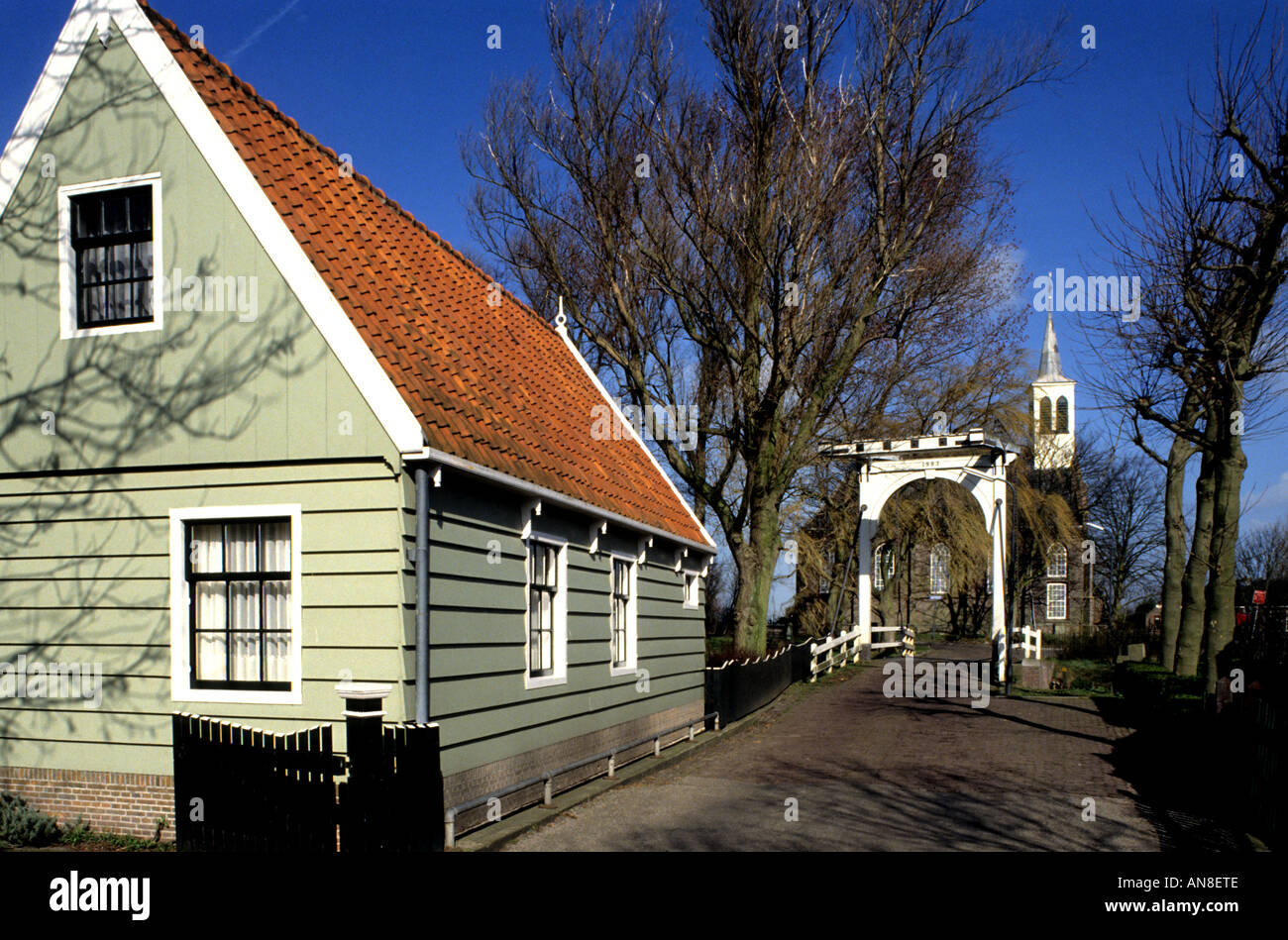 Broek in Waterland Netherlands Holland Historic Stock Photo