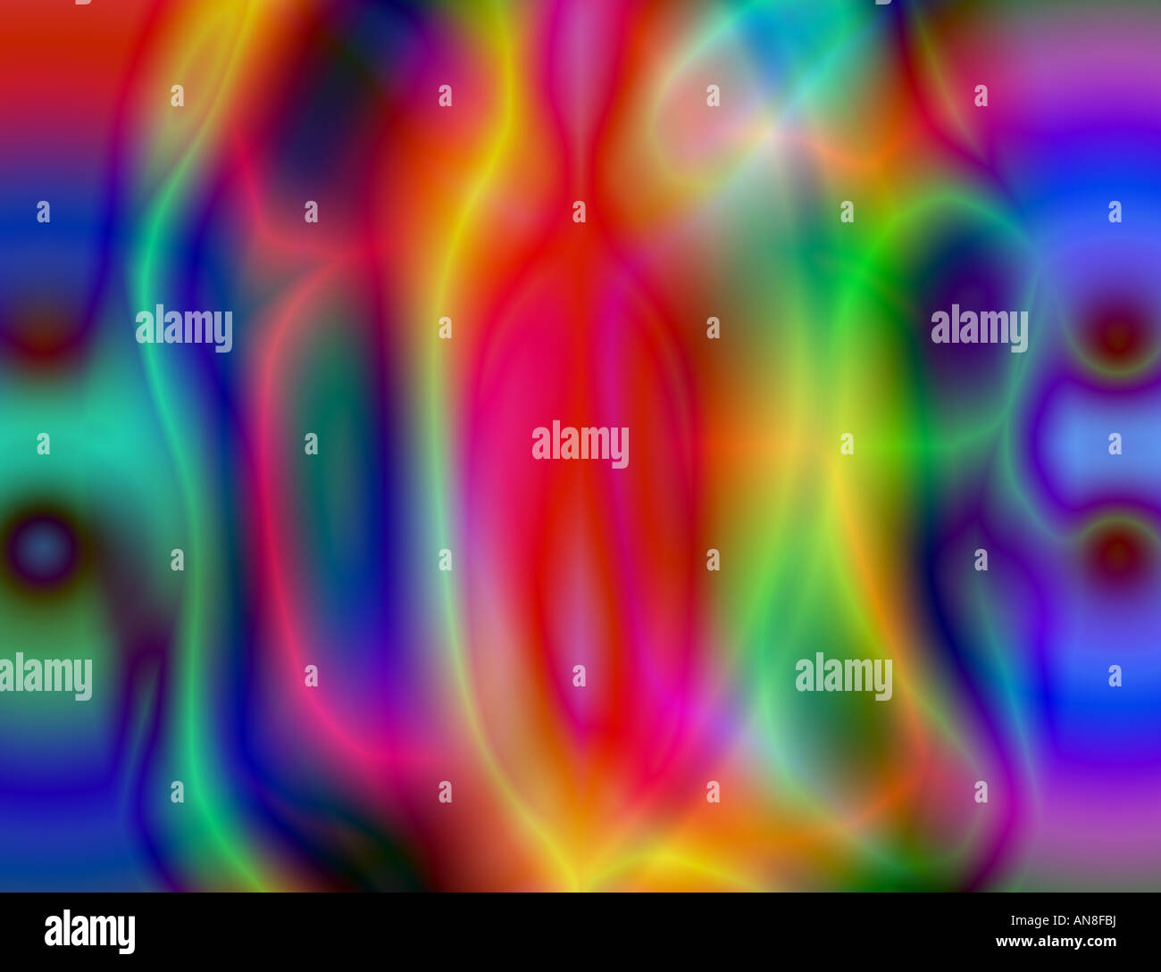 Bright colourful pattern of neon shapes Stock Photo - Alamy