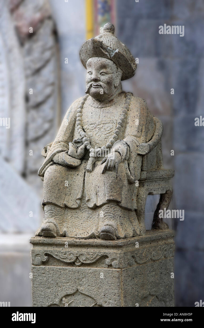 Chinese figurine at the Royal Palace in Bangkok Thailand Stock Photo