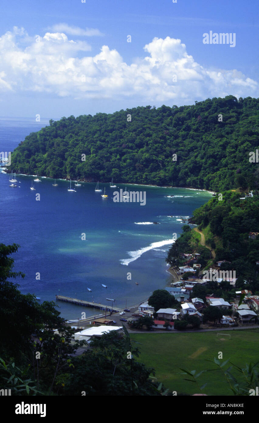 The Pirates Bay in Charlotteville in Tobago Stock Photo Alamy