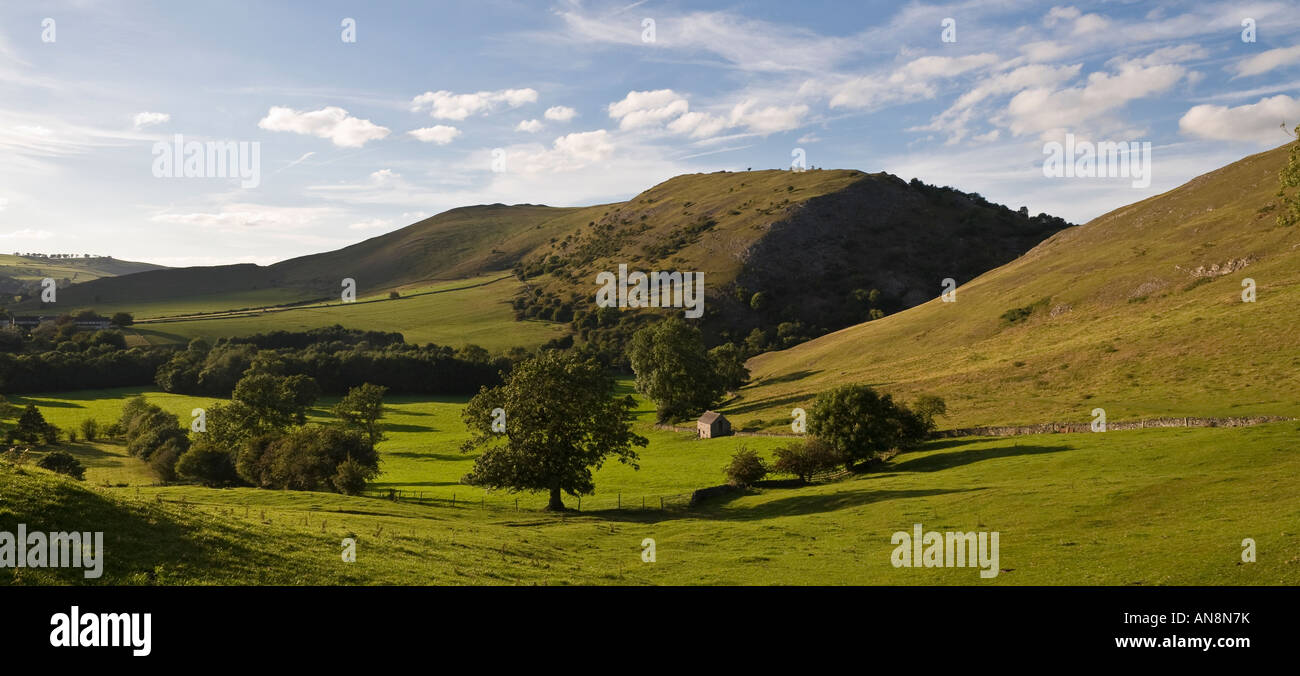 Bunster Hill and Dovedale, Peak District National Park, Derbyshire, England, UK Stock Photo