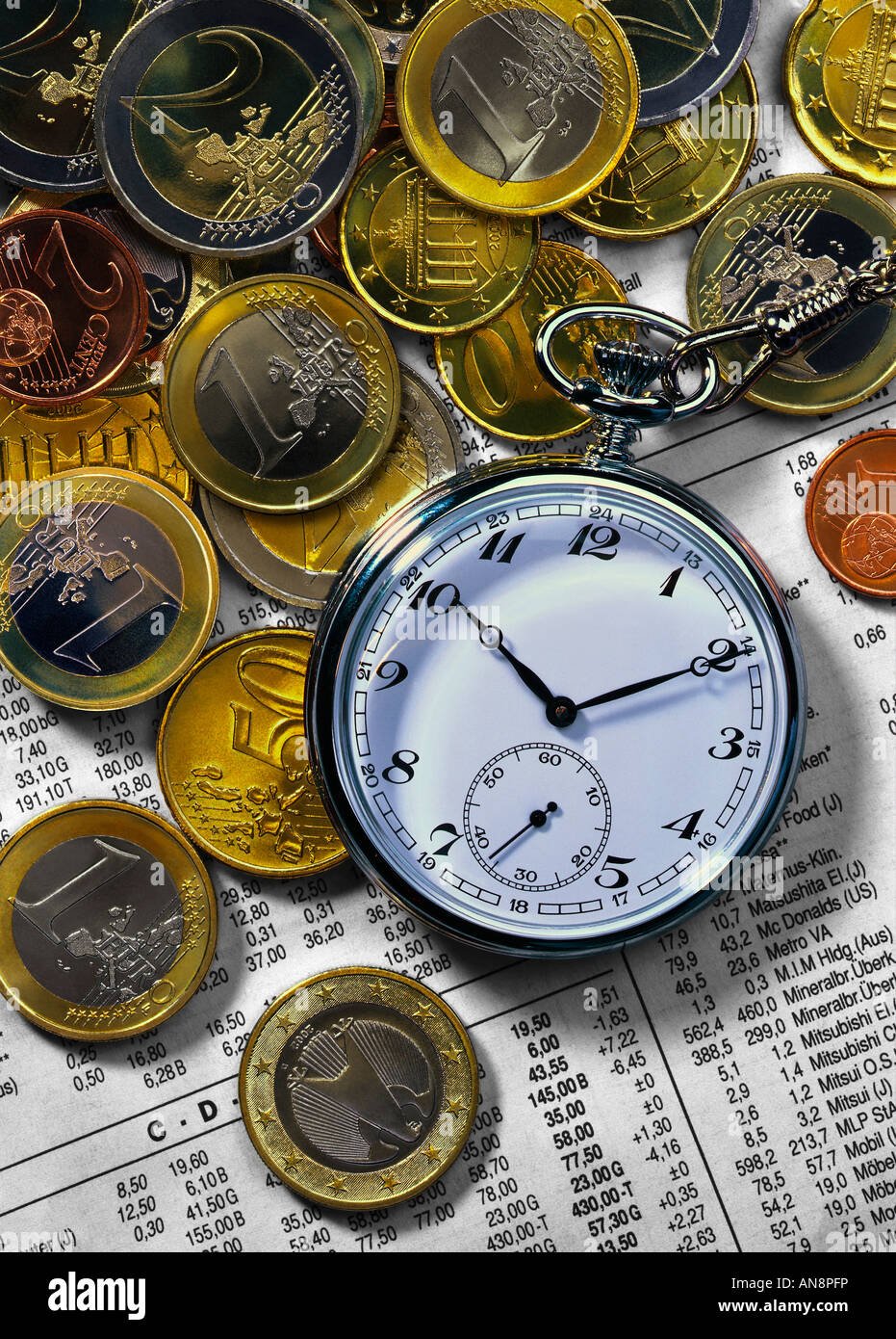 Time is money Stock Photo