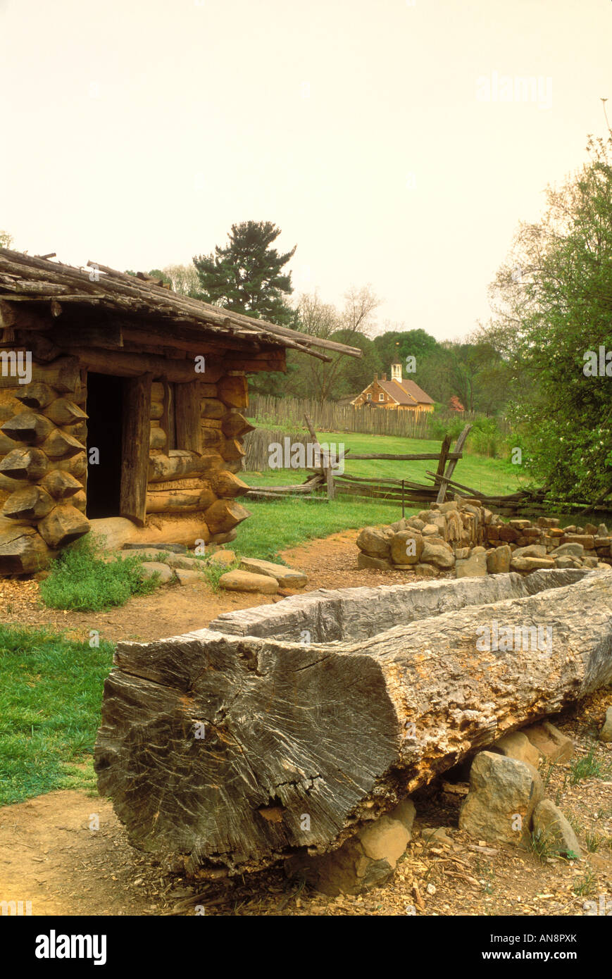 Historic Moravian Settlement at Bethabara Park, WinstonSalem, North