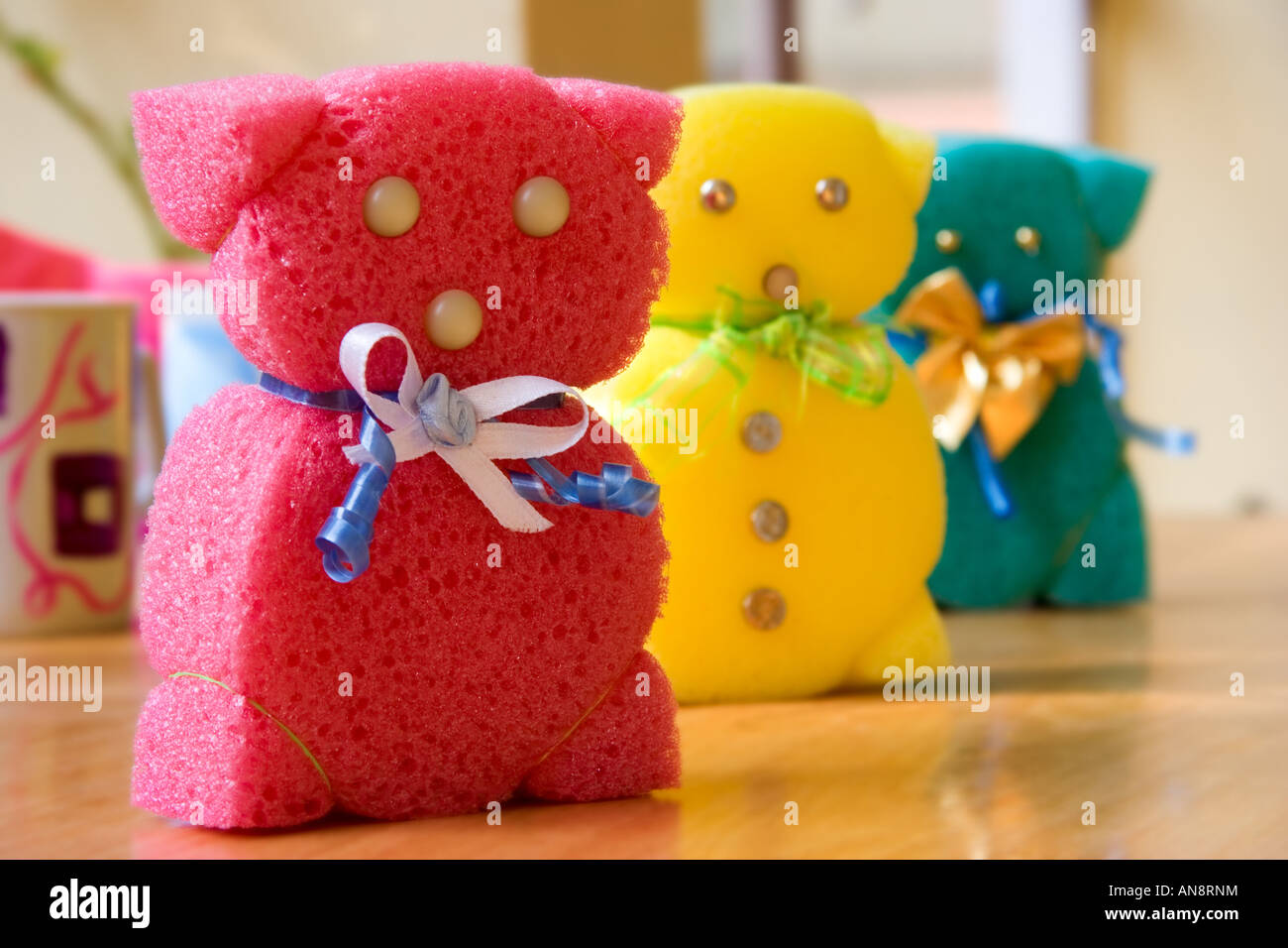 Sponge sales teddy bear