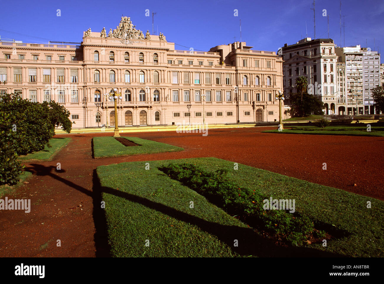 La Casa Rosada Presidential Palace in Buenos Aires Argentina Stock Photo