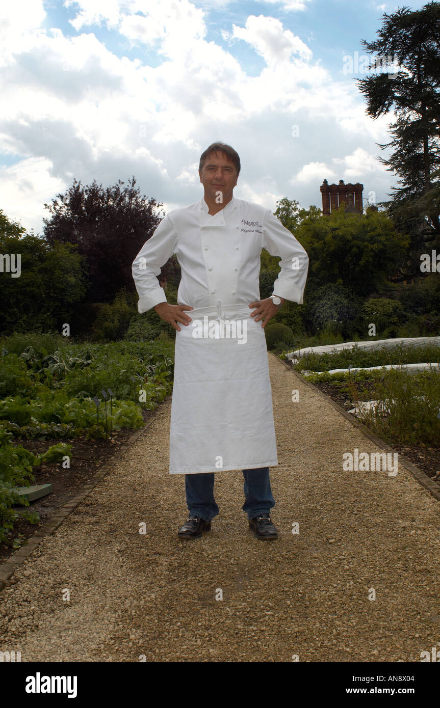 Raymond Blanc at Le Manoir aux Quat Saisons Great Stock Photo - Alamy