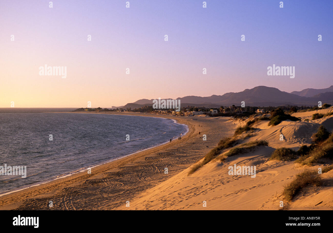 Playa Algodones San Carlos, Sea of Cortez, Baja California, Mexico Stock Photo