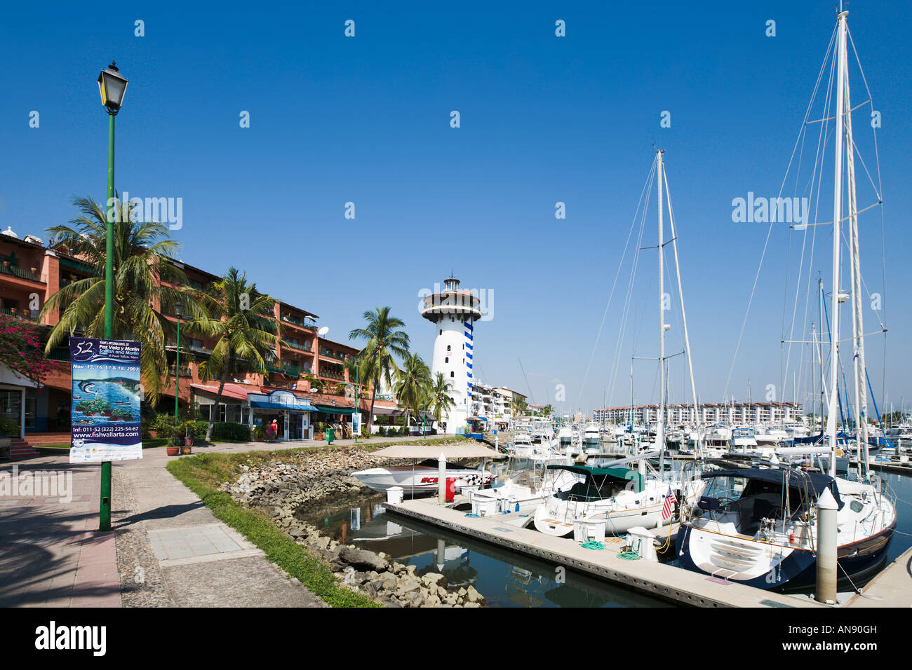 Marina Vallarta, Puerto Vallarta, Jalisco, Mexico Stock Photo Alamy