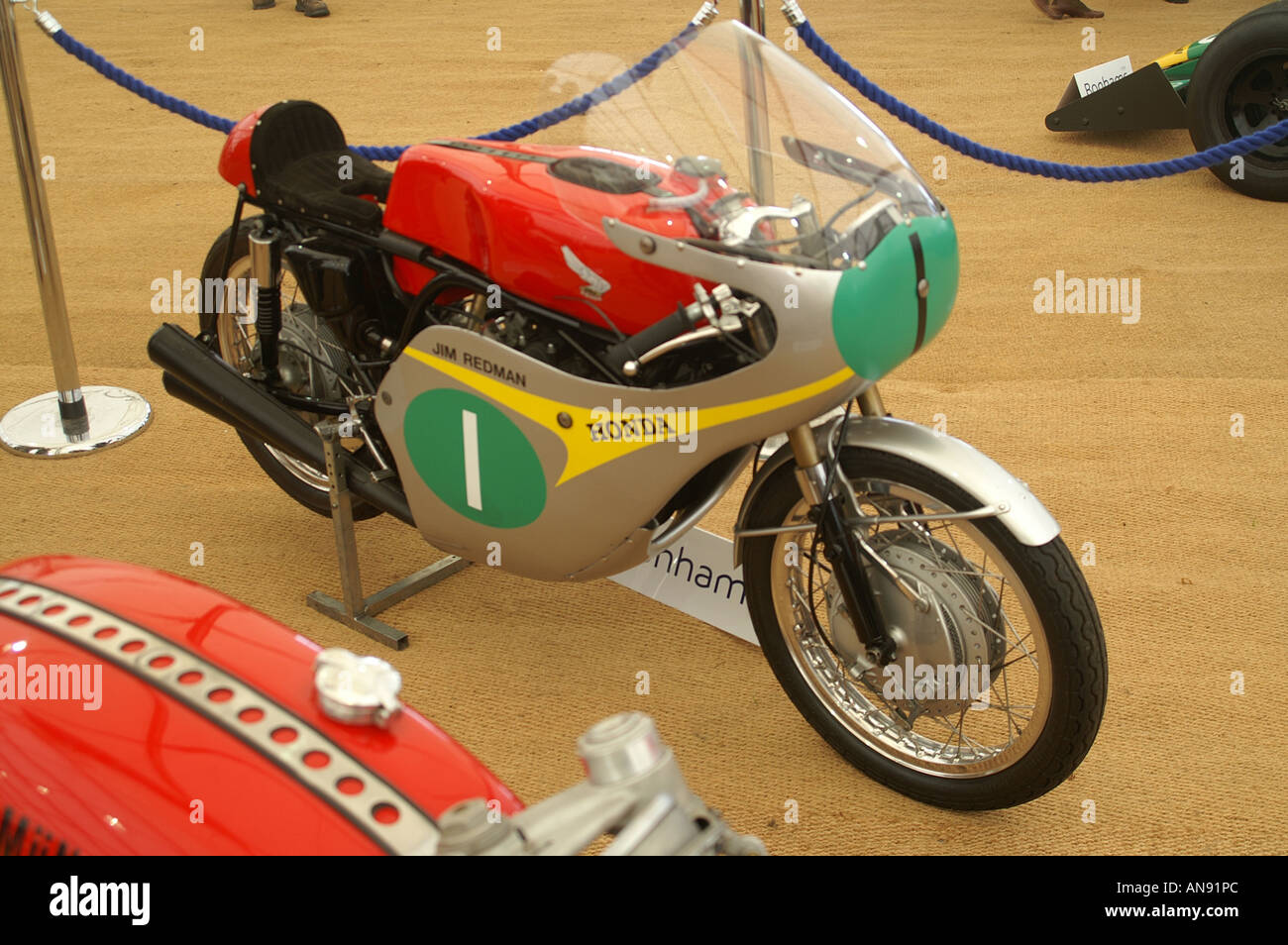 The Jim Redman ex-works 1964 Honda 250cc RC164 motorcycle gift of Mr Takahashi Stock Photo