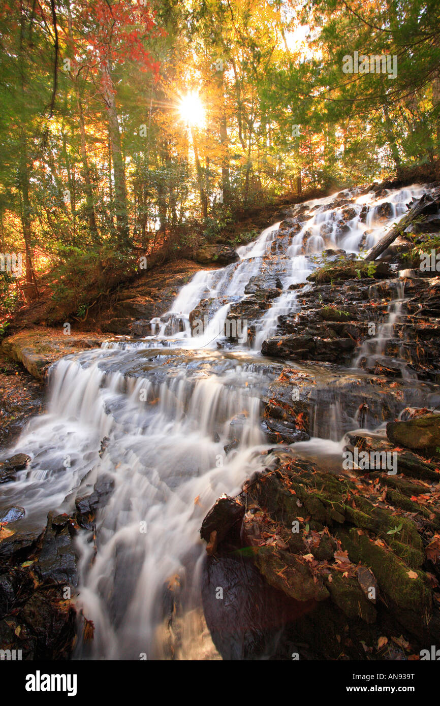 Vogel state park waterfall trail hires stock photography and images