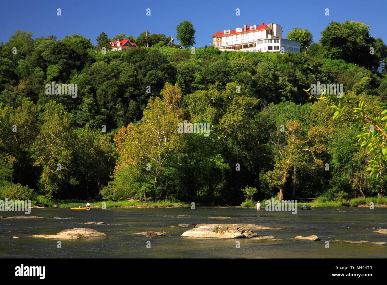 Hilltop House and Potomac River, Harpers Ferry National Historic Park