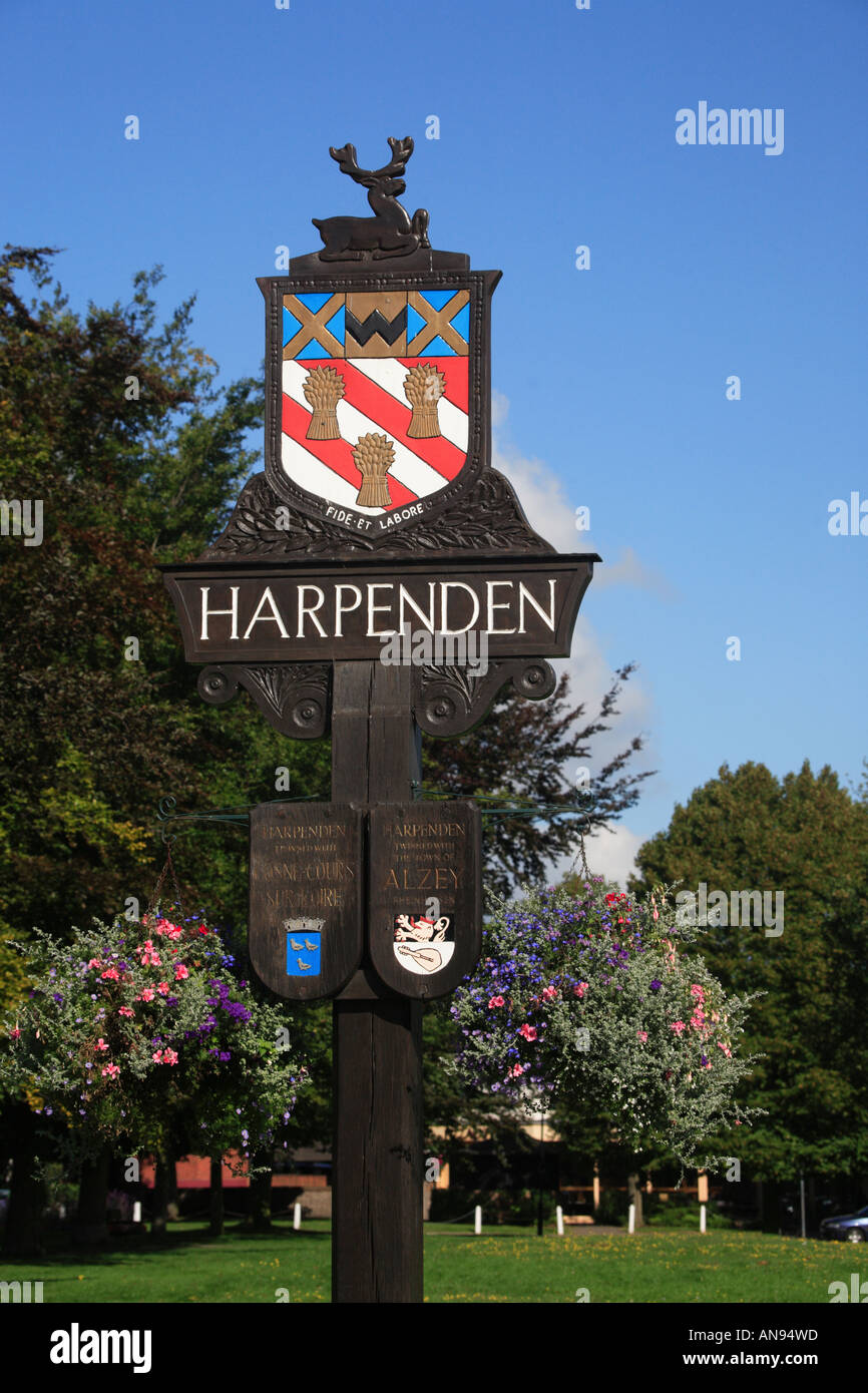 Harpenden Hertfordshire Herts England UK Stock Photo Alamy