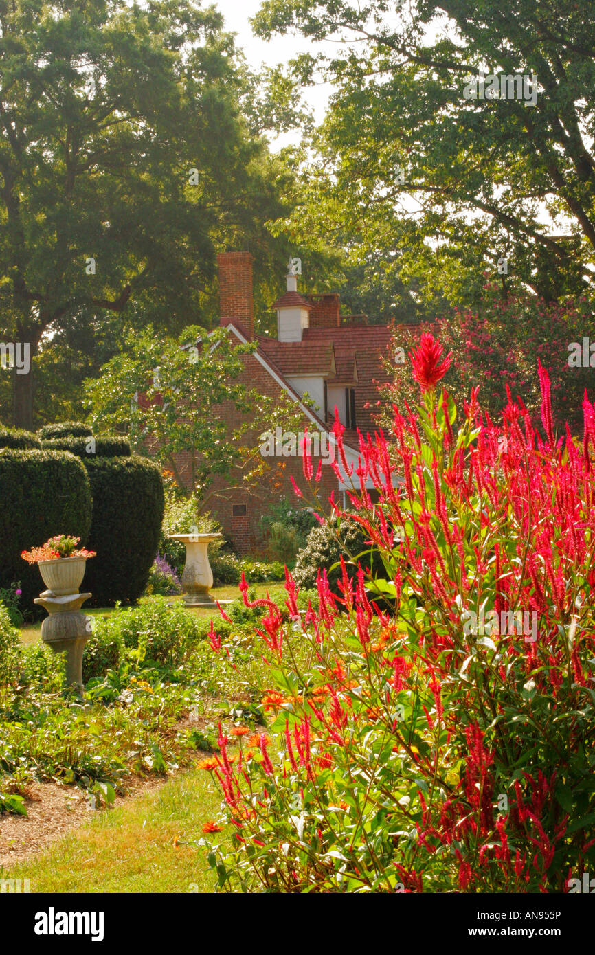 Gardens at Sotterley Plantation, Hollywood, Maryland, USA Stock Photo Alamy