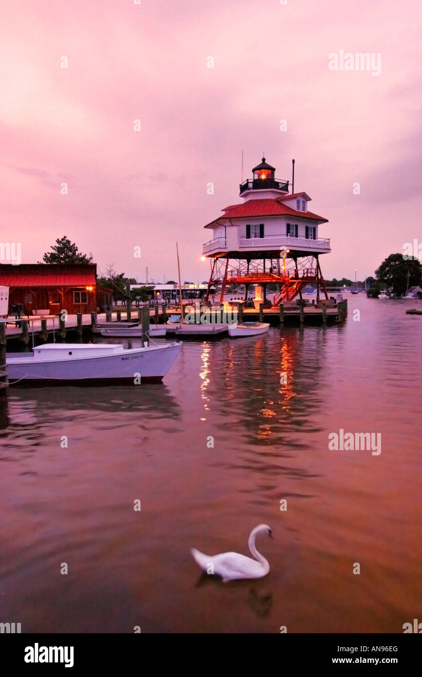 Drum Point Lighthouse, The Calvert Marine Museum, Solomons, Maryland
