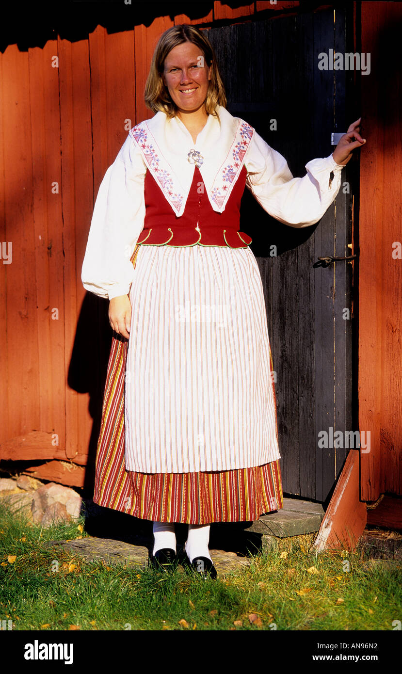 Swedish girl in traditional dress hi-res stock photography and images ...