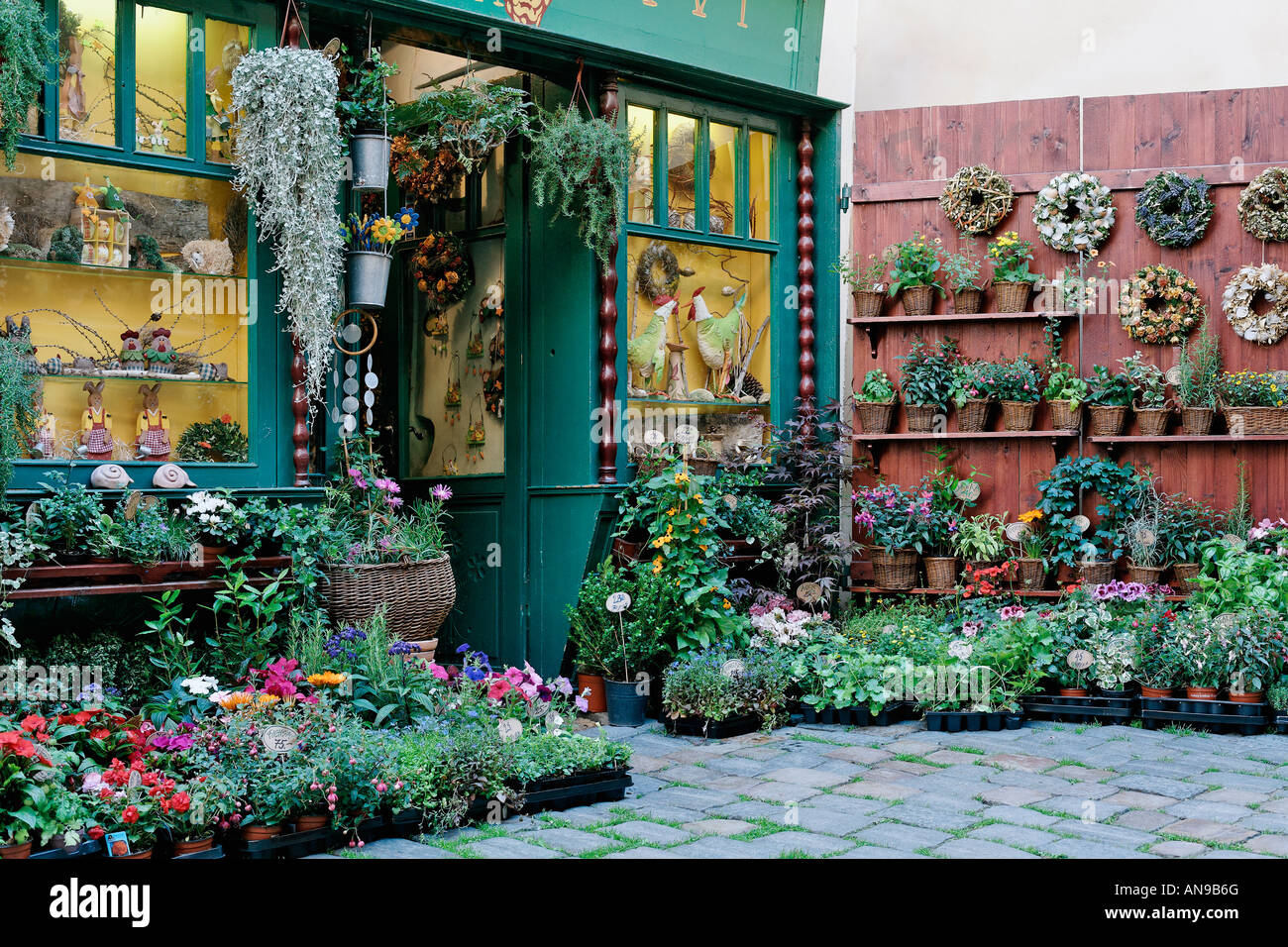 Czech flower shop