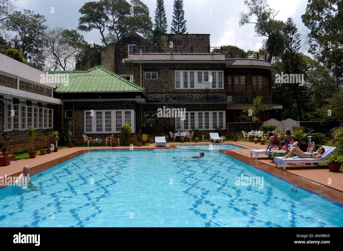 SWIMMING POOL ARANYA NIVAS THEKKADY Stock