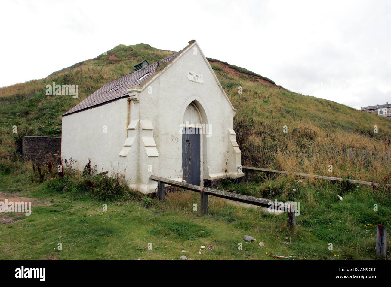Old Mortuary at Saltburn on Sea on the North Yorkshire Coast near
