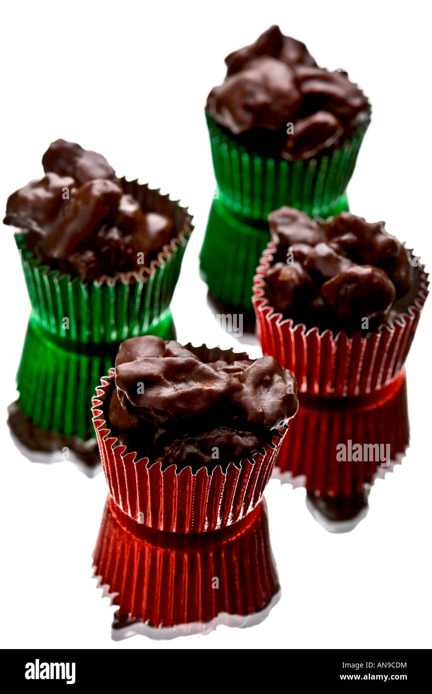 Home made assorted chocolate Stock Photo Alamy