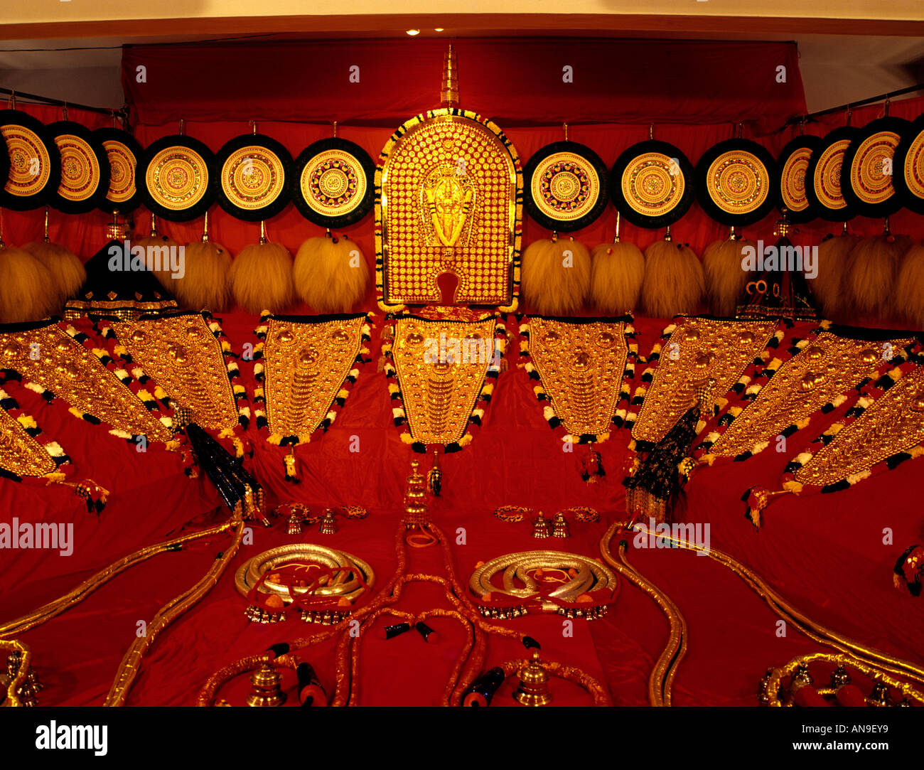 ANACHAMAYAM IN THRISSUR Stock Photo Alamy