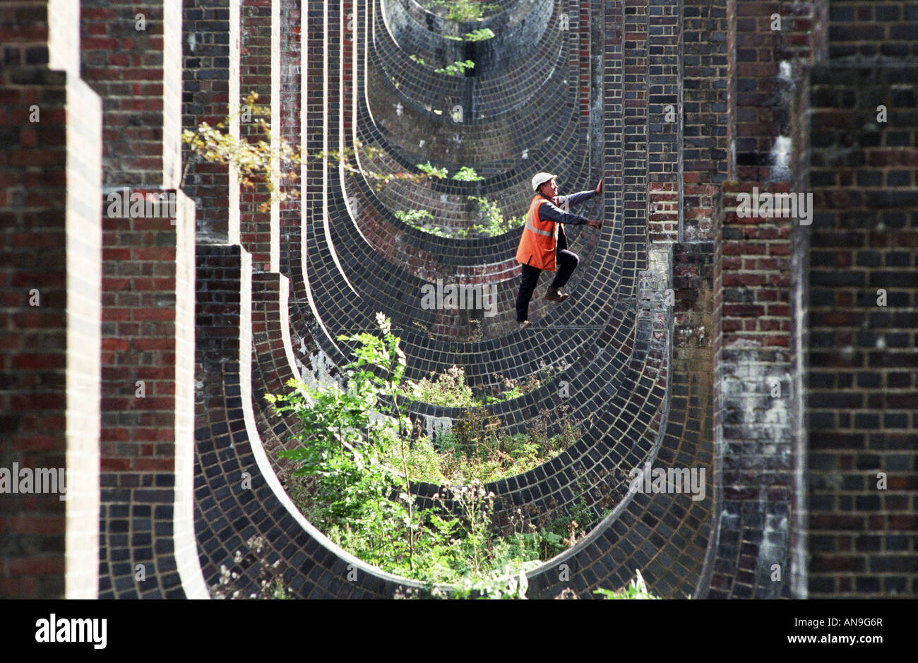 Balcombe Viaduct which carries the London Brighton and South Coast ...