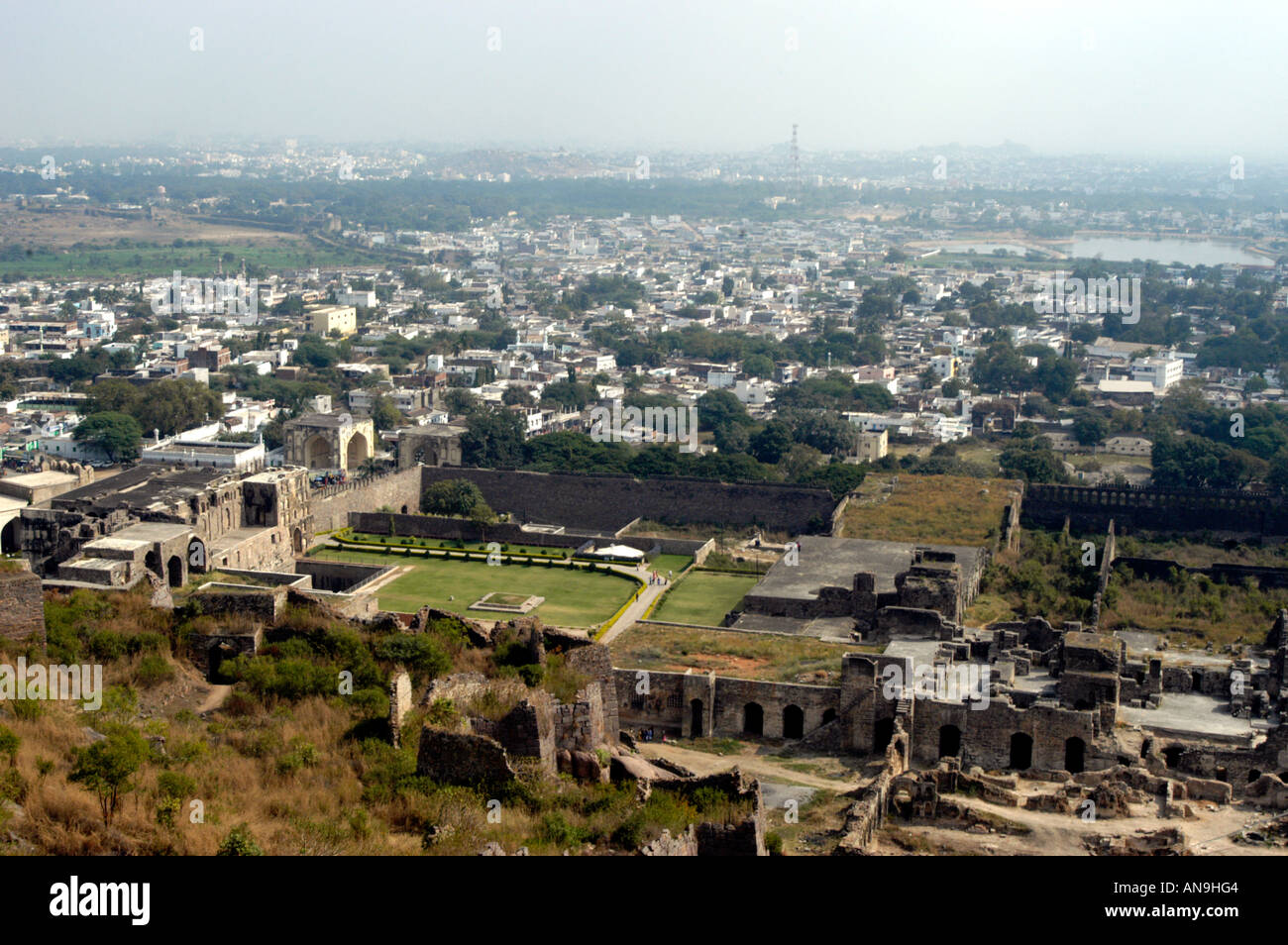 GOLCONDA FORT HYDERABAD Stock Photo Alamy