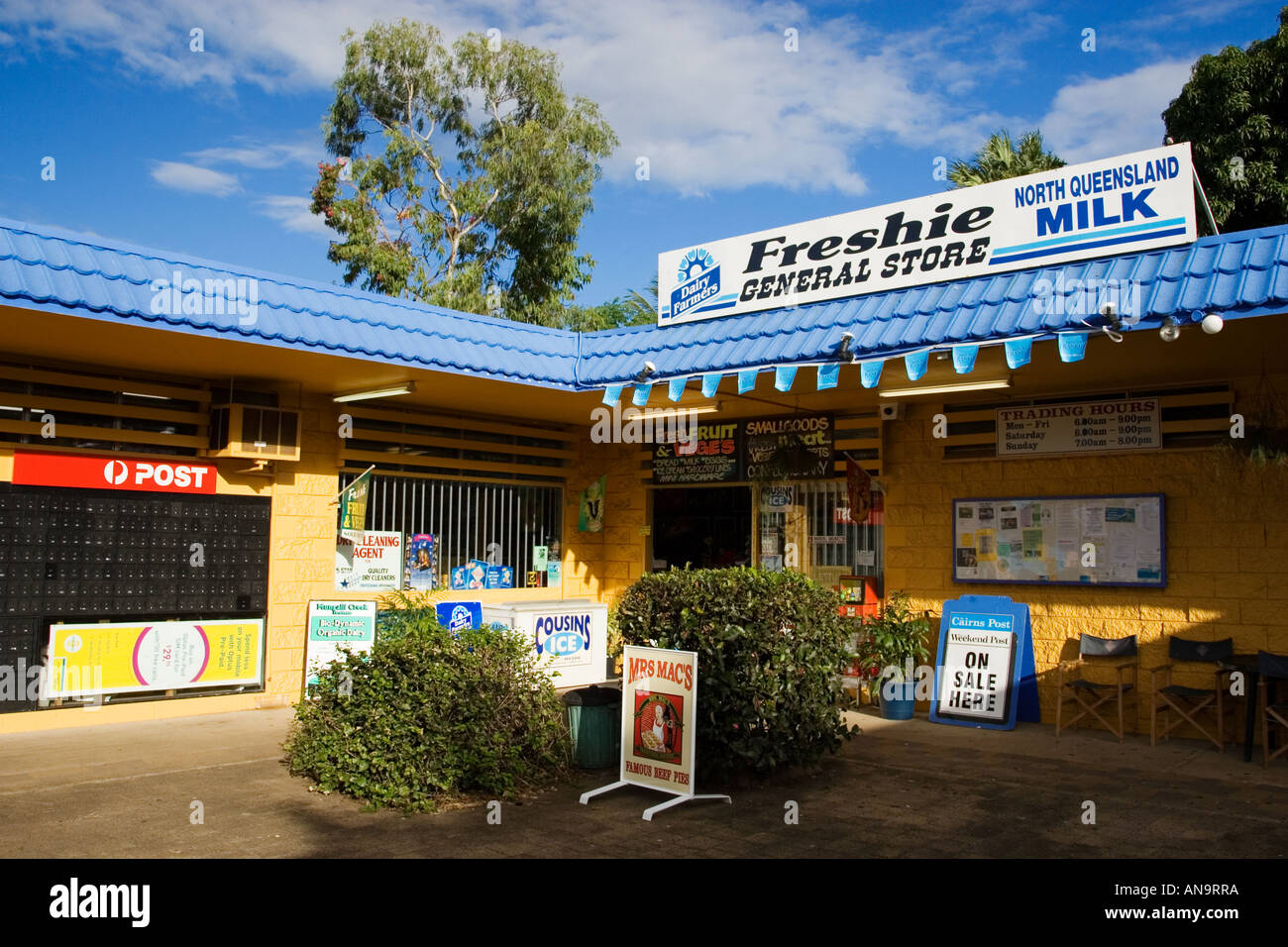 General store and Post Office near Cairns North Queensland Australia Stock Photo Alamy
