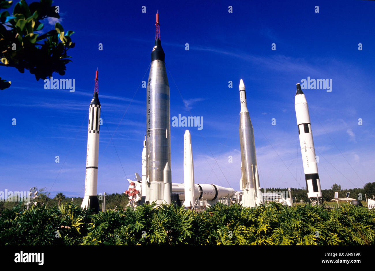 Kennedy Space Center, Cape Canaveral, Florida USA, Stock Photo