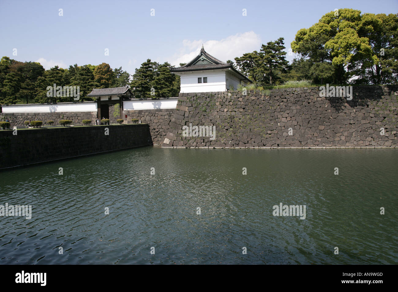 Japanese Imperial Palace Stock Photo