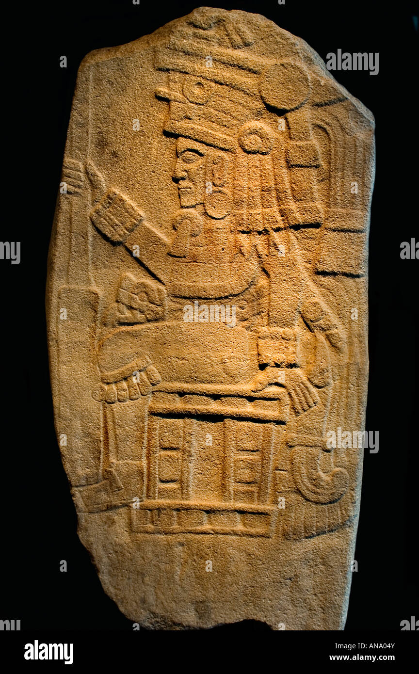 Museum Central America Guatemala art Queen Santo Stock Photo